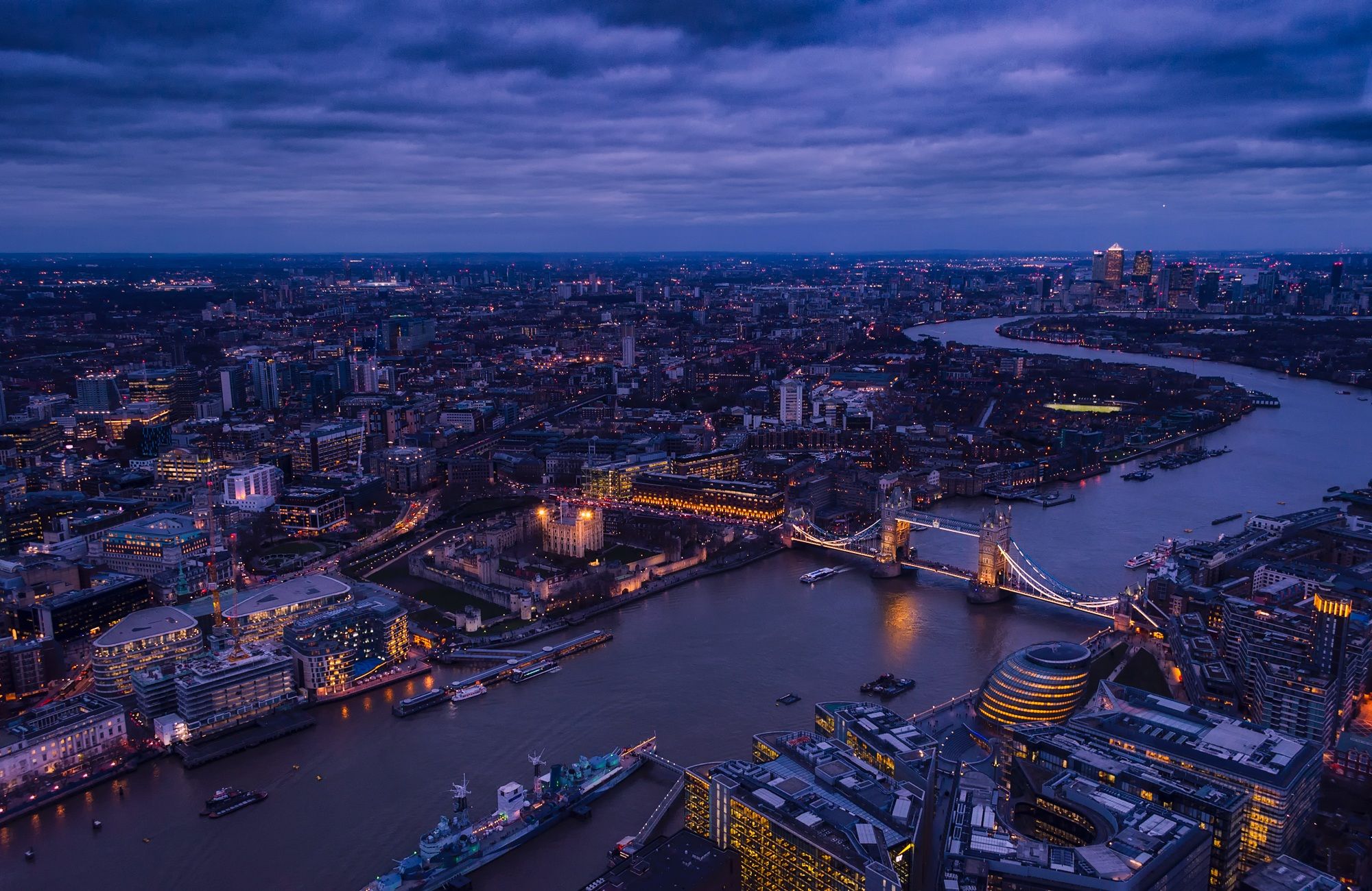 London skyline